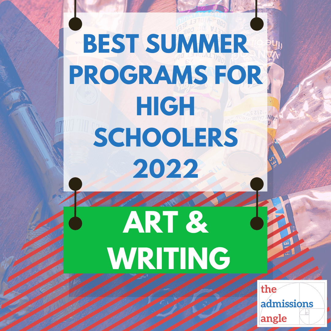 creative writing summer programs for high schoolers