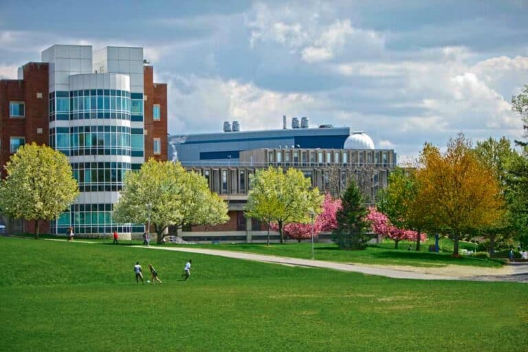 boston college campus visit