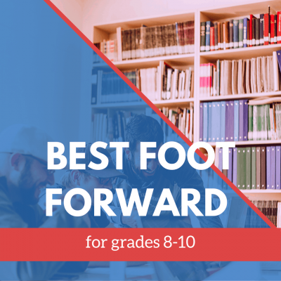 Best Foot Foward 8-10 grade banner