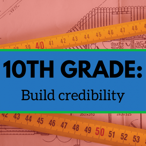 10TH Grade: Build credibility image
